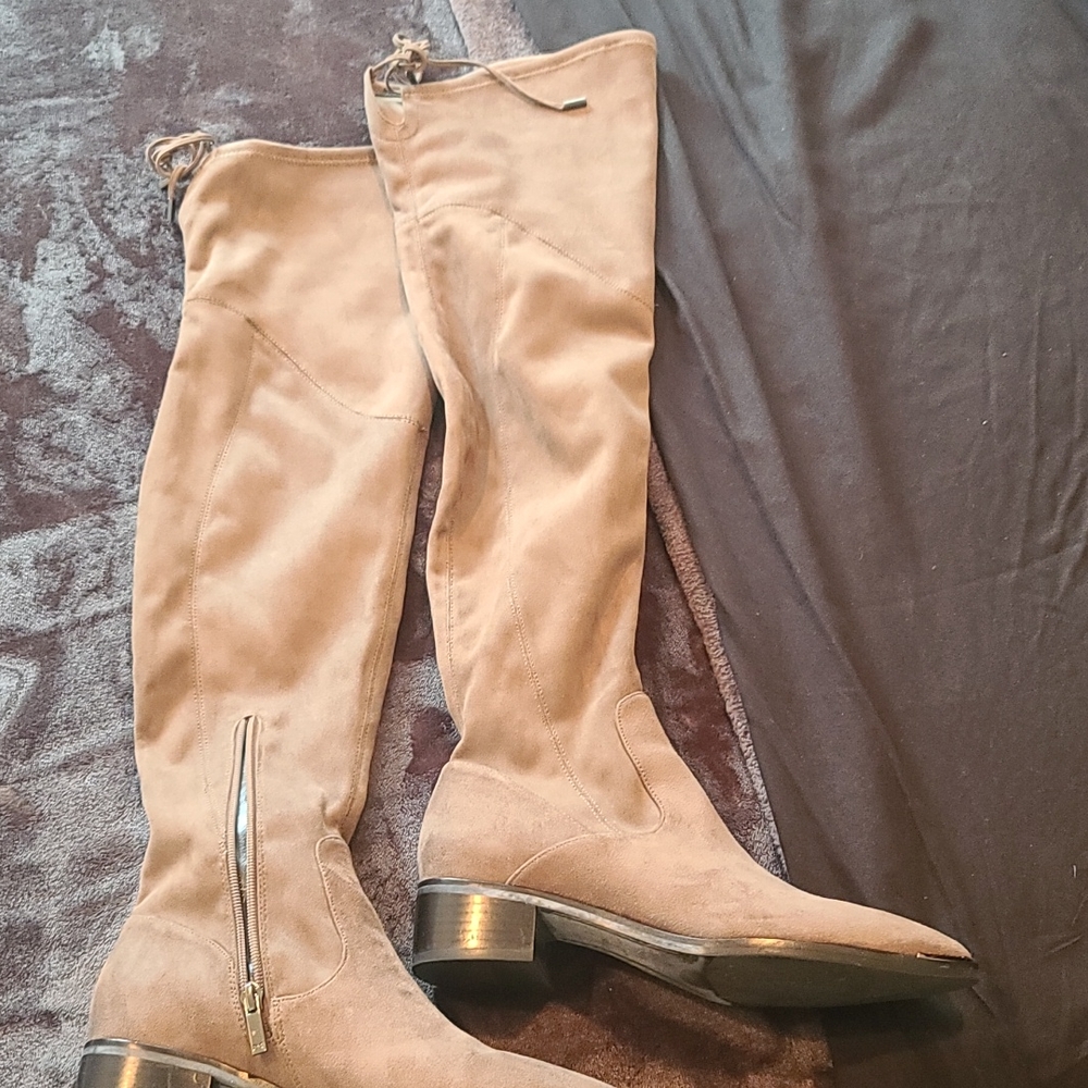 Knee High Cocoa Suede boots